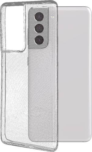 itStyle Premium Galaxy S21 Ultra Silicon Backcover transparent