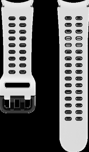 Samsung Watch Strap Sport Band S white/black (20mm)