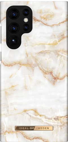 iDeal of Sweden Galaxy S22 Ultra Cover Marble White
