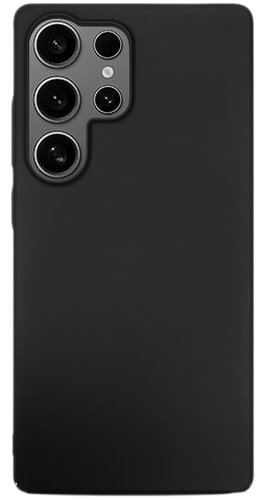 itStyle Premium Galaxy S25 Ultra Soft Backcover Black