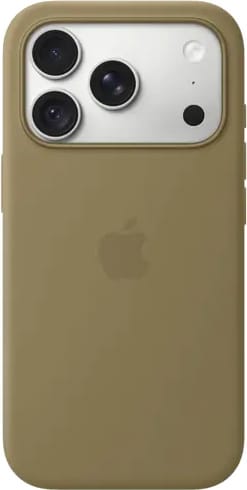 Apple Silicone Case iPhone 18 Pro Olive