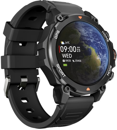 KSIX EXPLORER GPS Smartwatch Black