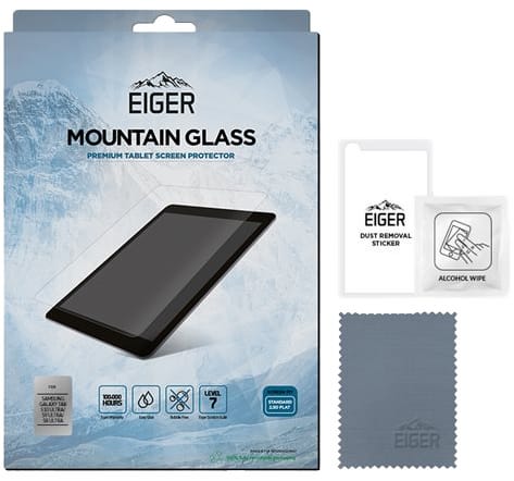 Bulk Eiger Galaxy Tab S10 Ultra/S9 Ultra/S8 Ultra Mountain Glass Screen Protector  (b2b)