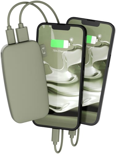 Fresh'N Rebel Powerbank 6000mAh USB C Dried Green