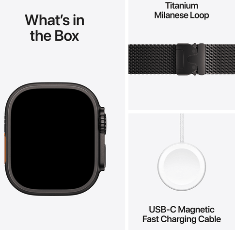 Apple Watch Ultra 3&nbsp;GPS+Cell&nbsp;49mm&nbsp;Black Tit Black Tit ML