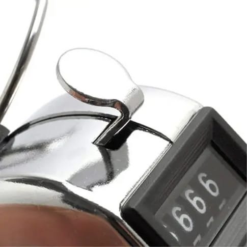 AK Kisten Basics Metal Step Counter Clicker sports/school