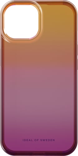 iDeal of Sweden iPhone 15 Silicone Backcover Transparent Vibrant Ombre