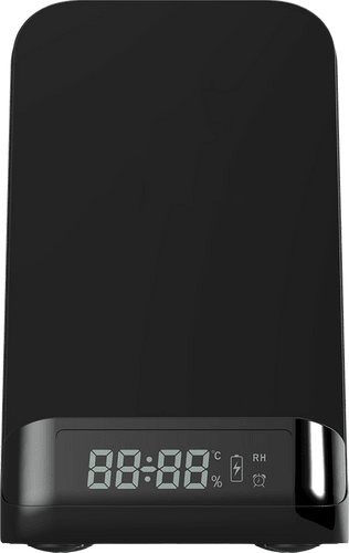itStyle Wireless Charger/Alarm Clock Stand 15W black