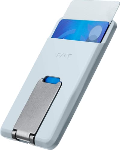 LAUT Flexi Prop Wallet with MagSafe light blue