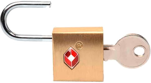 Travel Blue TSA Key Lock gold