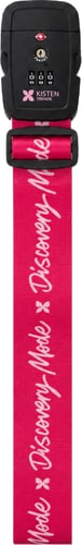 Kisten Trends TSA Luggage Lock Strap Pink