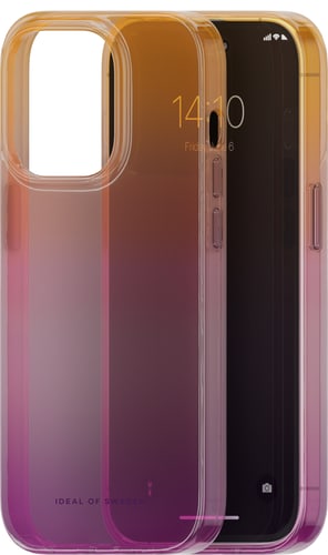 iDeal of Sweden iPhone 14 Pro Silicone Backcover Transparent Vibrant Ombre