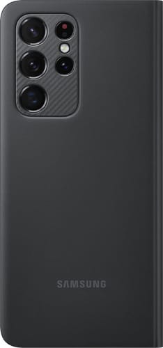 Samsung Galaxy S21 Ultra Clear View Flip Cover black