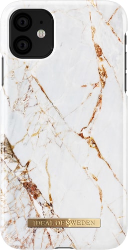 iDeal of Sweden iPhone XR2 Cover Marble White/Gold