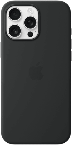 Apple iPhone 16 Pro Max Silicone MS Backcover Black
