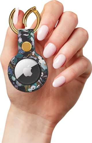Rifle Paper Co. Air Tag Clip Ring  Marguerite