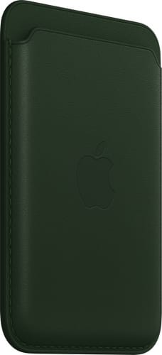 iPhone Leather Wallet with MagSafe Sequoia Green