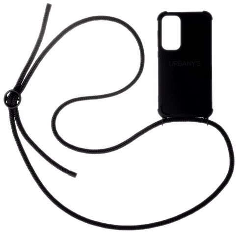 Urbany Galaxy S24 Necklace Backcover Black Matt