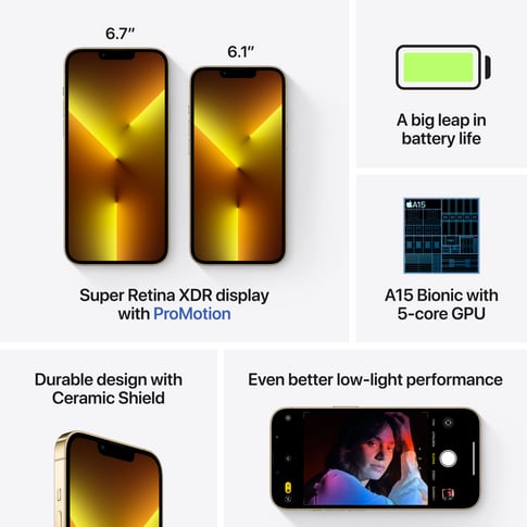 Apple iPhone 13 Pro Max 5G Gold