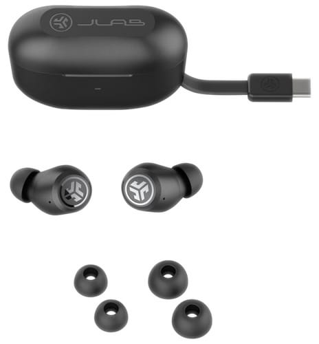 JLAB Go Pop ANC True Wireless In-Ear  Headset Black