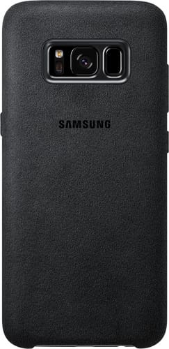 Samsung Galaxy S8 plus Alcantara Backcover grey*