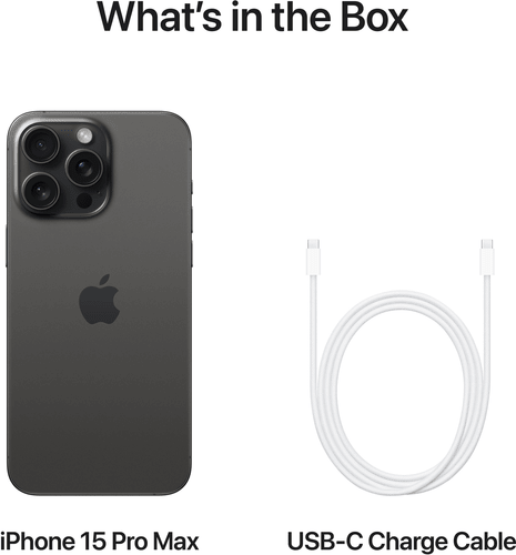 Apple iPhone 15 Pro Max 5G Black Titanium