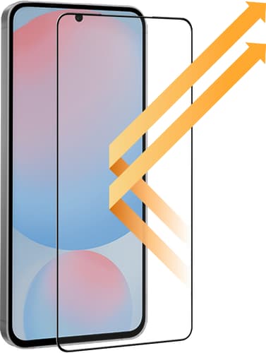 Eiger Galaxy S26 Clear Edge 3D Glass Matt Screen Protector