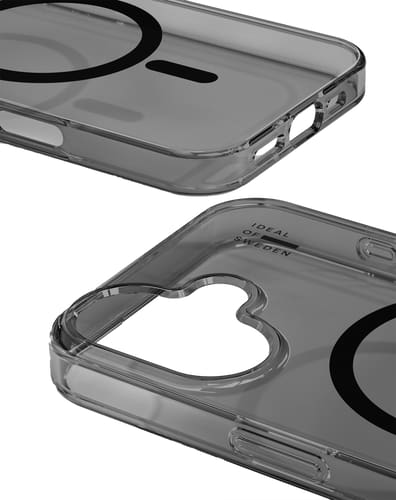 Ideal of Sweden iPhone 16 Silicone MS Backcover Tinted Black