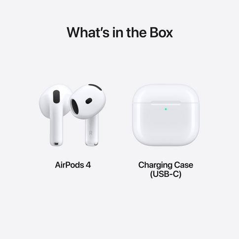 Apple AirPods 4 Bluetooth Headset White