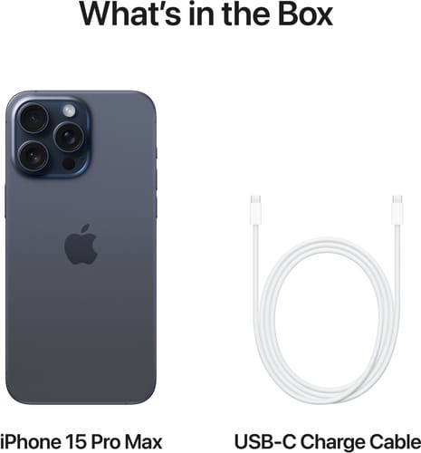 Apple iPhone 15 Pro Max 5G Blue Titanium