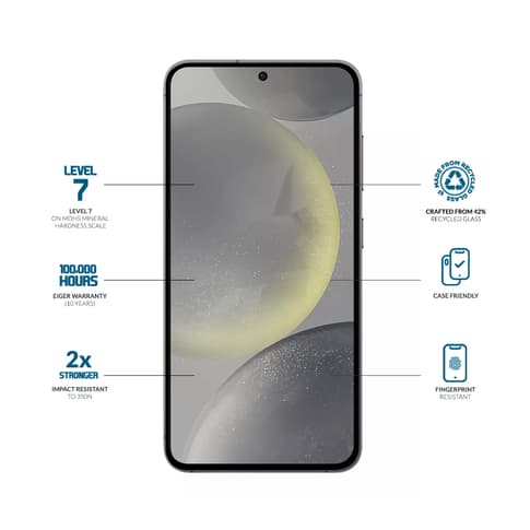 Eiger Galaxy S24 FE Full Screen Mountain Edge Screen Protector