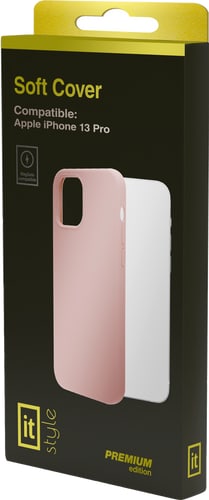 itStyle Premium iPhone 13 Silicon Case MagSafe Pink Sand