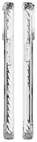 CLCKR iPhone 15 Diamond Backcover with MagSafe transparent