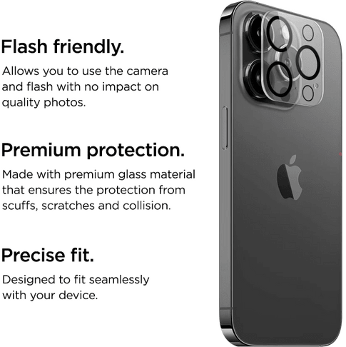 Eiger iPhone 13 Pro 3D Camera Protector Transparent