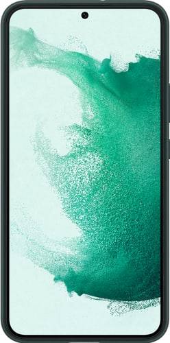 Samsung Galaxy S22+ Silicone Backcover dark green