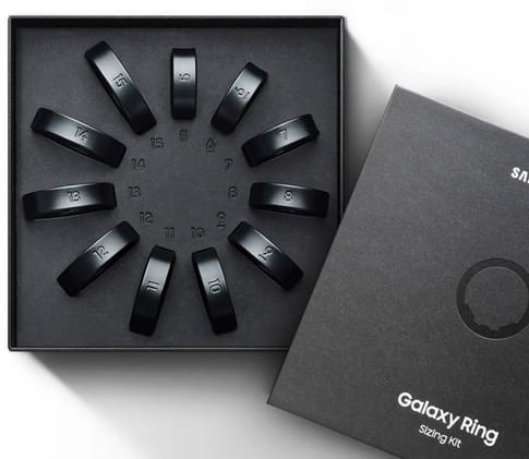 Samsung Galaxy Ring Sizing Kit Black