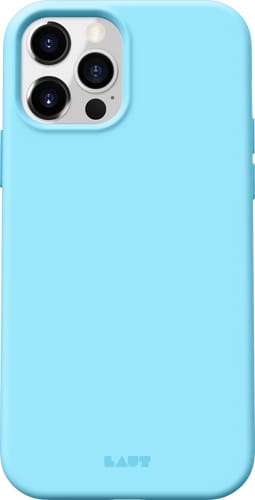 LAUT iPhone 12/12 Pro Silicon Case blue