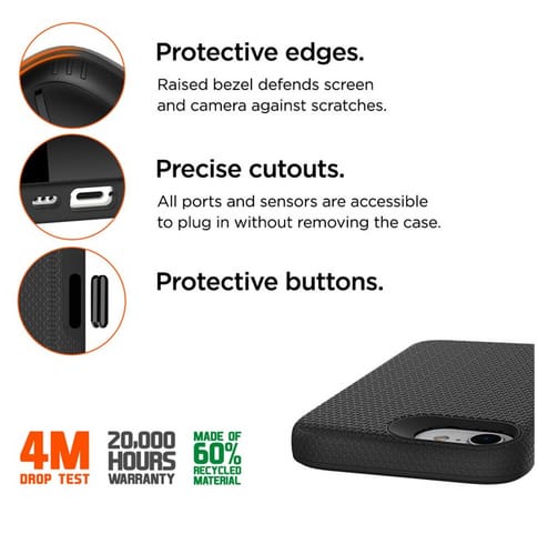 Eiger Apple iPhone 16e North Backcover Black (b2b)