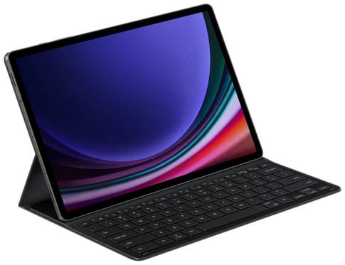 Samsung Tab A9+ Tastatur-Cover Bookcover Keyboard Black (b2b), Samsung Galaxy Tab S9 Bookcover Keyboard Black (b2b)
