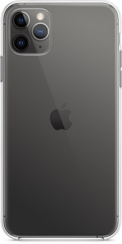 Apple iPhone 11 Pro Max Silicon Backcover transparent
