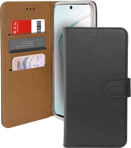 itStyle Galaxy Note10+ Premium Book Case Black