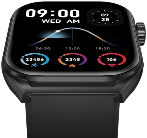 KSIX URBAN MOVE Smartwatch Black