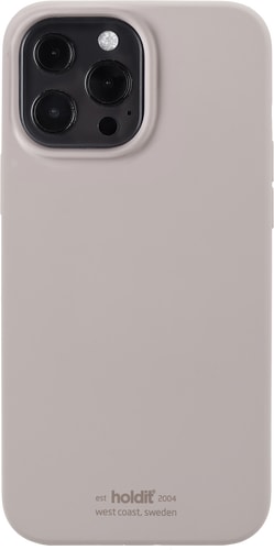 Holdit iPhone 13 Pro Max Silicone Case Taupe