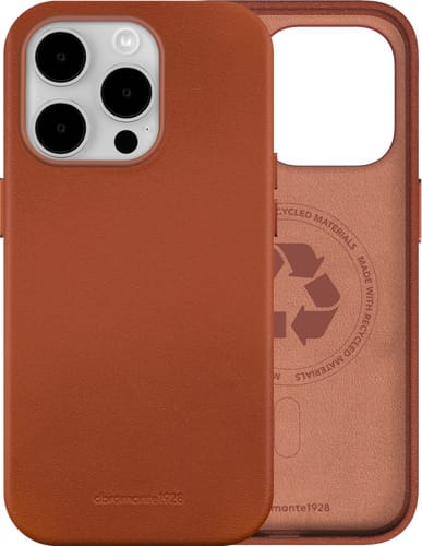 dbramante1928 iPhone 15 Pro Roskilde MagSafe Bookcover tan