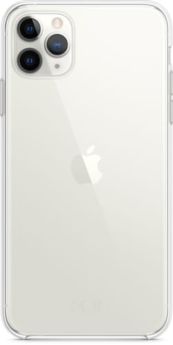 Apple iPhone 11 Pro Max Silicon Backcover transparent
