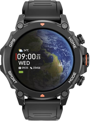 KSIX EXPLORER GPS Smartwatch Black