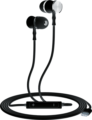 itStyle Stereo Headset in ear USB C black