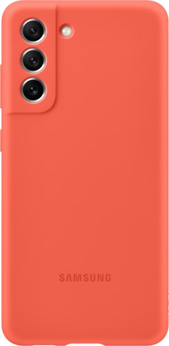 Samsung Galaxy S21 FE Silicone Backcover coral
