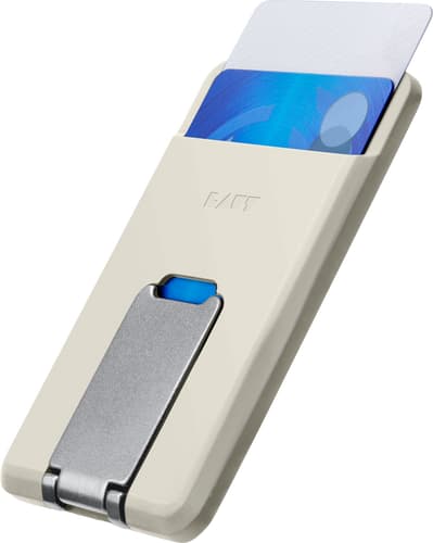 LAUT Flexi Prop Wallet with MagSafe light yellow