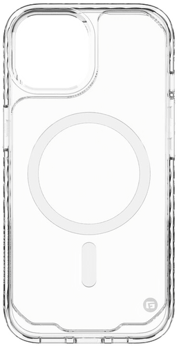 CLCKR iPhone 15 Diamond Backcover with MagSafe transparent